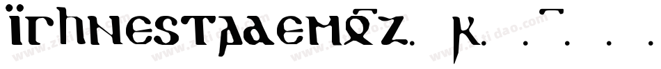 Aghnestademo-z8rB1字体转换