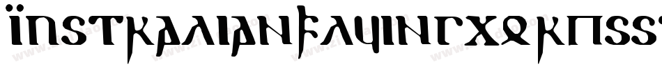Australianflyingcorpsstencil-gpR1字体转换