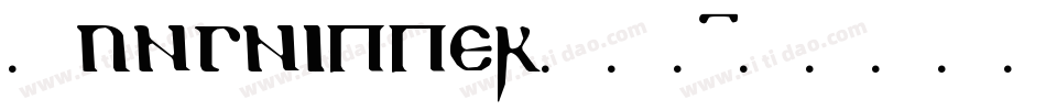 Bungnipper(1)字体转换
