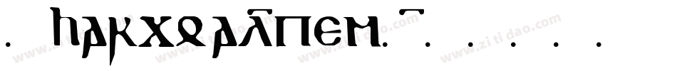 Charcoal-pem1字体转换
