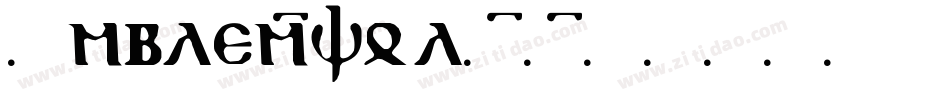 Emblem-vol1-1字体转换