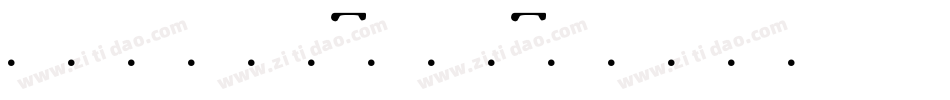 FZCSJW-GB1字体转换