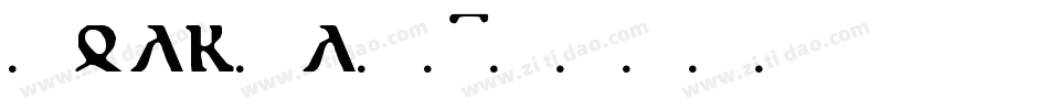 Folk_l~1字体转换