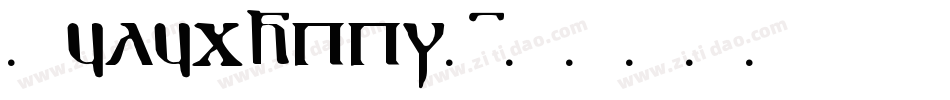 Kylych-ppw1字体转换