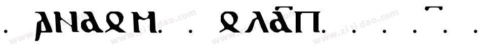 Random7Bold-p7ZG1字体转换
