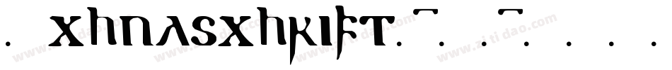 SchulschriftB-L1字体转换
