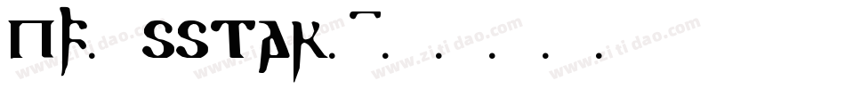 pf_sstar1字体转换