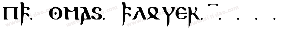 pf_xmas_flower1字体转换