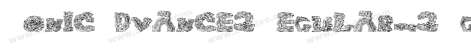 SonicAdvance2Regular-2Dg3字体转换