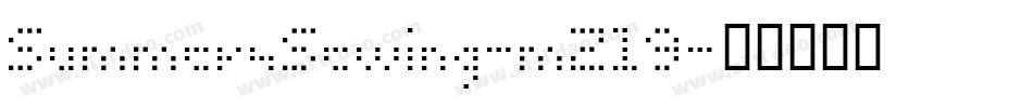SummersSewing-mZ19字体转换