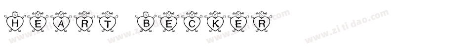 Heart-Becker字体转换