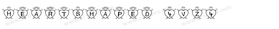 HeartShaped-4VZ4字体转换