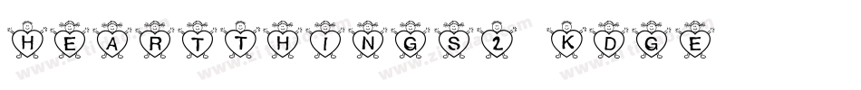 HeartThings2-Kdge字体转换