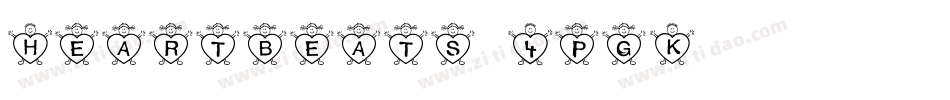 Heartbeats-4pgK字体转换