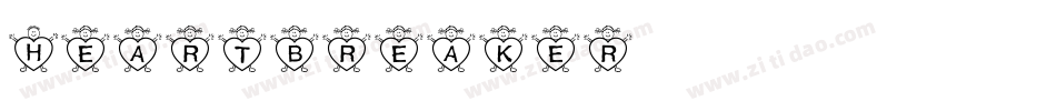 Heartbreaker字体转换