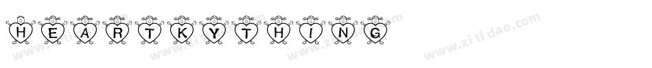 Heartkything字体转换
