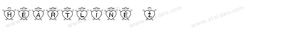 Heartline-2字体转换
