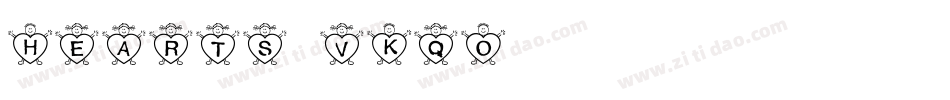 Hearts-vKqO字体转换
