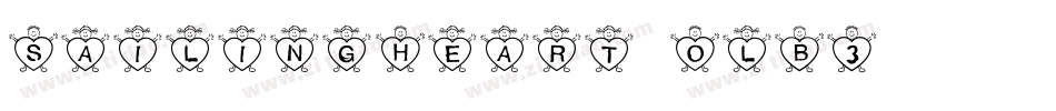 SailingHeart-OlB3字体转换
