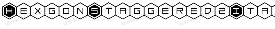 HexgonStaggered2Italic-aRj5字体转换