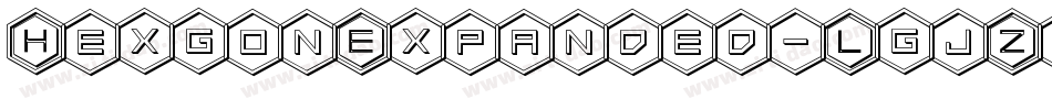 HexgonExpanded-LgjZ字体转换