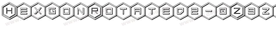 HexgonRotated2-0Z9z字体转换