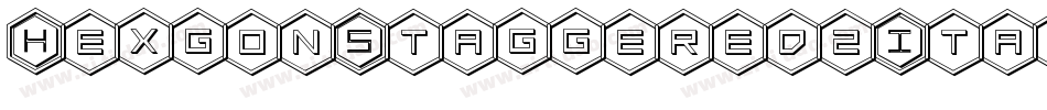 HexgonStaggered2Italic-aRj5字体转换