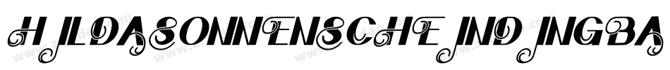 HildaSonnenscheinDingbats-PVY7字体转换