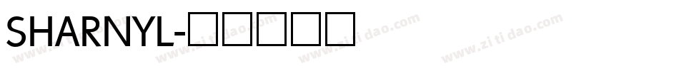 SHARNYL字体转换