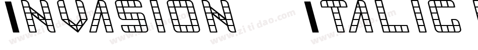 Invasion2028Italic-w9Ww字体转换