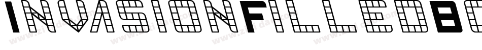 InvasionFilledBold-rX1K字体转换