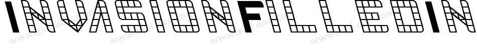 InvasionFilledInverse-Mxqv字体转换