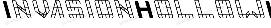 InvasionHollowInverse-2VzX字体转换