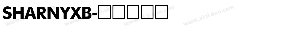 SHARNYXB字体转换