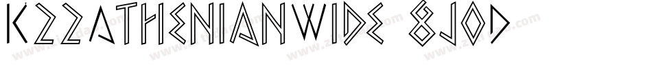K22AthenianWide-8j0D字体转换