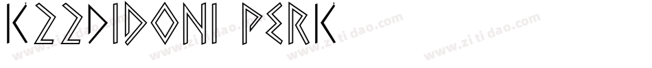 K22Didoni-perK字体转换