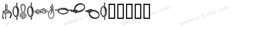 A-J-Knots字体转换