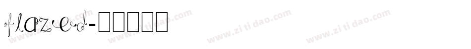 flazed字体转换