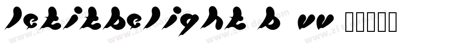 LetItBeLight-B6VV字体转换