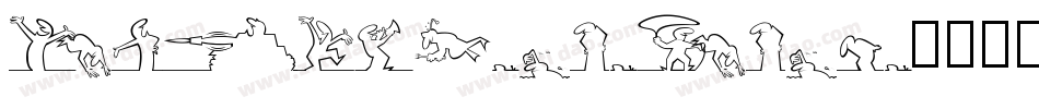 Dibujos-en-Linea字体转换