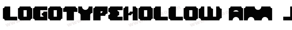 LogotypeHollow-am9J字体转换