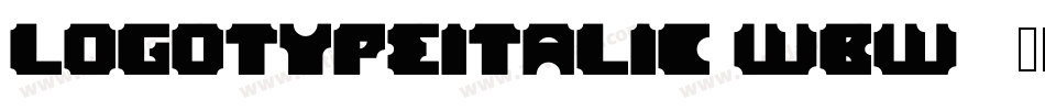 LogotypeItalic-WBw9字体转换