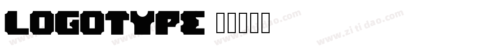 logotype字体转换