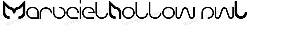 MarucielHollow-nwL0字体转换