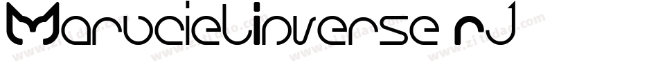 MarucielInverse-Rj06字体转换