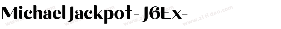 MichaelJackpot-J6Ex字体转换
