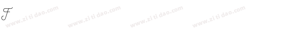 Florence字体转换