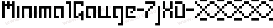 MinimalGauge-7jXD字体转换