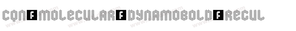 CQN-Molecular-DynamoBold-Regular字体转换