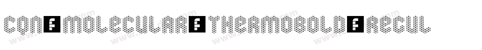 CQN-Molecular-ThermoBold-Regular字体转换